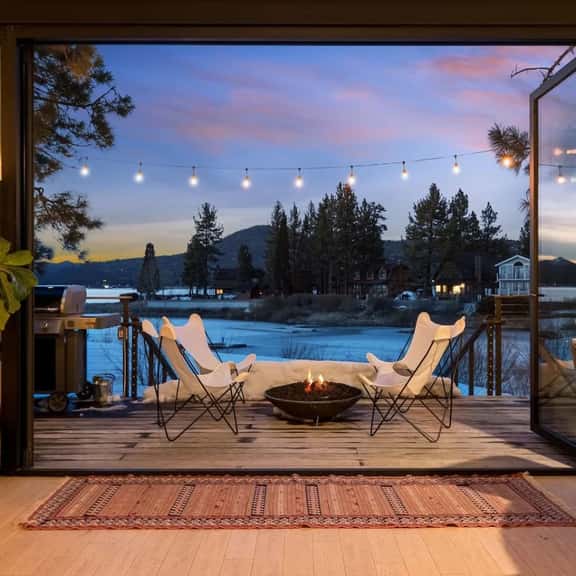 Lakefront A-Frame | Dock, Theater Screen, Views - Image 1