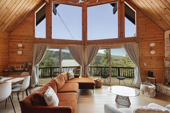 Lux A-Frame | Hot Tub, Game Room & Views - Image 2