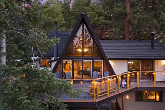 A Frame Slope Chalet |Mountain Views and Hot Tub - Image 1