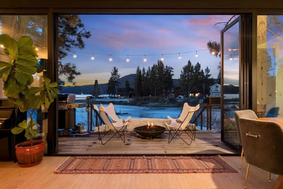 Lakefront A-Frame | Dock, Theater Screen, Views - Image 1