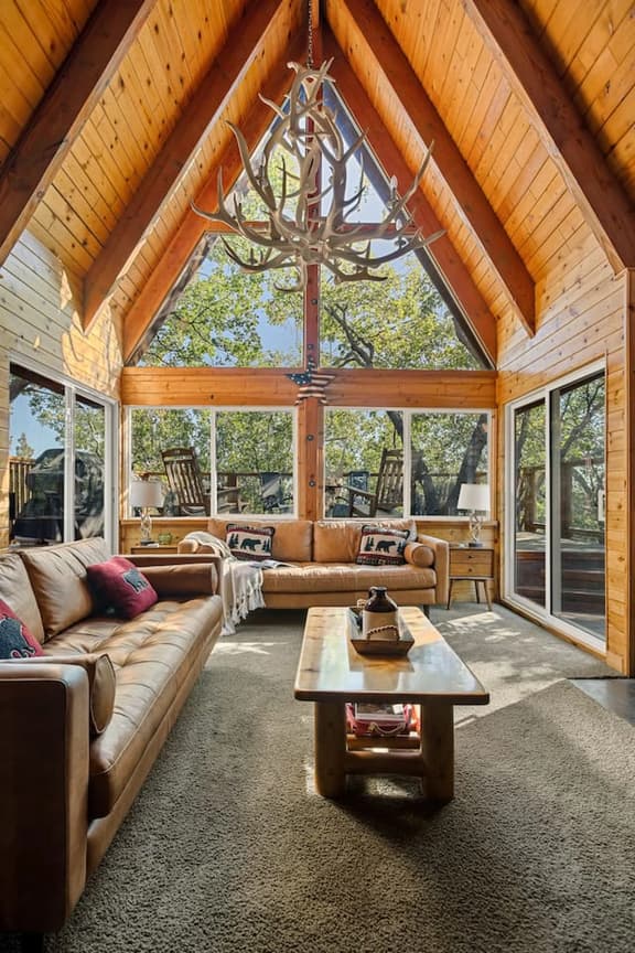 NEW A-frame 4BR w/ Hot Tub, Game Loft - Image 1